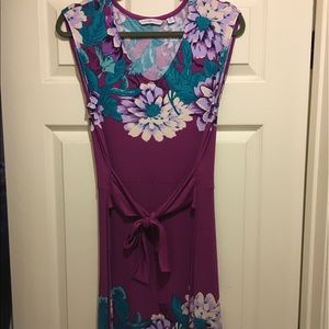 NWOT Isaac Mizrahi Floral Print Dress